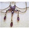 Image 1 : Victorian GOLD NECKLACE -  LAVALIERE #2246317