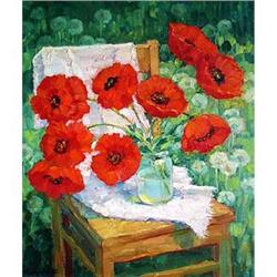 "Red poppies" - Russian traditions school #2246349