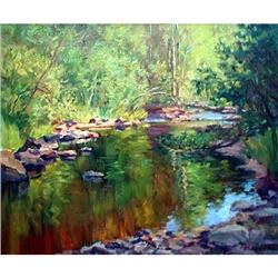 "Forest river" - Russian traditions school #2246352