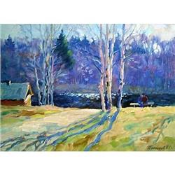 "Spring near bath-small house" - Russian #2246365