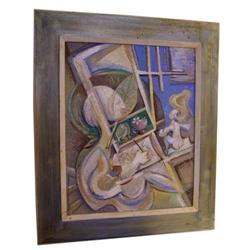 Signed Robert Lohman Painting-modern artwork #2246514