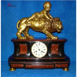 Exclusive and Unique Bronze Mantel Clock !! #2246552