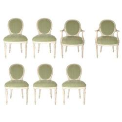 Neoclassical C. 1940's  Dining Room Chairs #2246589