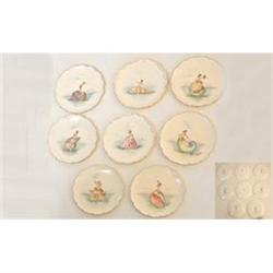 Minton - Cabinet Plates (x 8) #2246669