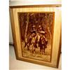 Image 1 : Etched on Glass signed by Remington! #2246809