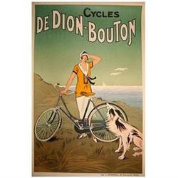 Cycles Dion Bouton poster. Original from 1925 #2246960