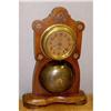 Image 1 : Rare DC Battery Opp Alarm Mantle Shelf Clock #2247009