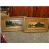 Image 1 : Pair of French Oil Paintings-Canvas #2247172