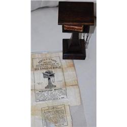 Miniature Bible Chained Stand Salesman Sample #2260188