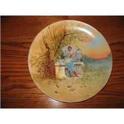 LIMOGES SIGNED STUDIO ARTIST  PLACQUE #2260469