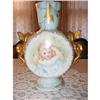 Image 1 : EARLY HAND PAINTED LIMOGES VASE #2260492