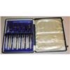 Image 1 : Victorian Cased 12 pc MOP Set: Mother of Pearl #2260728
