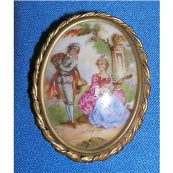 Antique Limoges Brooch #2268765