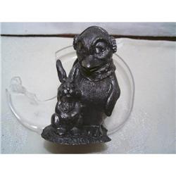 penguin/rabbit friends Ricker pewter #2268925