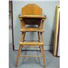 Vintage Wooden High Chair #2269447