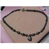 Magnetic Malachite Black Bead Necklace #2269449