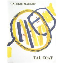 Tal Coat Pierre Galerie Maeght  (yellow and#2269551