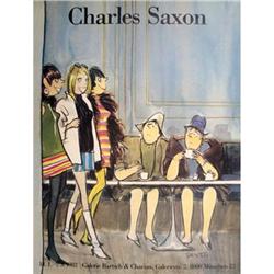 Charles Saxon Three Young Ladies Offset#2269563