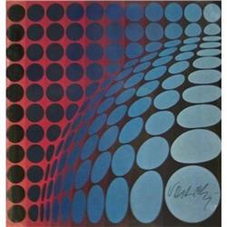Vasarely Victor Cube Circle #2269580