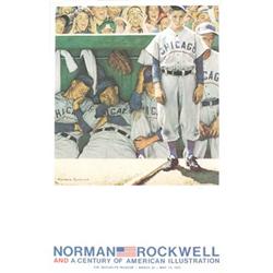 Norman Rockwell The Dugout Offset Lithograph #2269591
