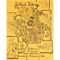 Karl Schrag Bouquet Lithograph #2269598