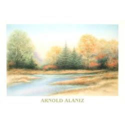 Arnold Alaniz Marshland Scene Lithograph #2269599