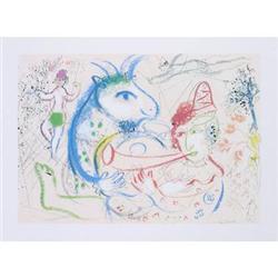 Chagall Marc Joueur de Flute Offset Lithograph #2269658
