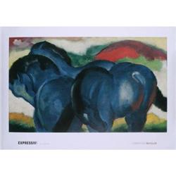Franz Marc Die kleinen blauen Pferde Offset#2269660