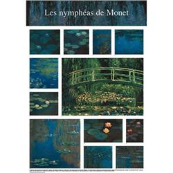 Claude Monet Collage of Monet Waterlilies #2269707