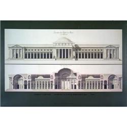 Gartner   Entwurf Zu Einem Romischen Bad, 1780 #2269810