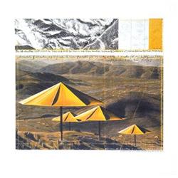 Javacheff Christo The Yellow Umbrellas, 1991 #2269909