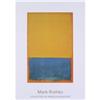 Image 1 : Mark Rothko Yellow, blue, orange,1955 #2269950