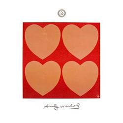 Andy Warhol Pink Hearts X 4 #2269974