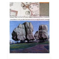 Javacheff Christo Wrapped Trees, Zurich, No. II#2269988