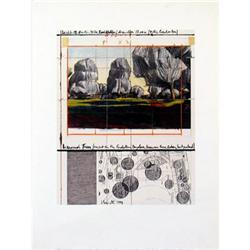 Javacheff Christo Wrapped Trees, Zurich, No. IV#2269989