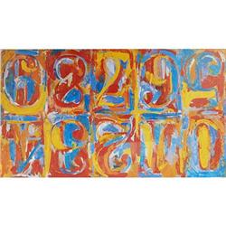 Jasper Johns Zero-Nine, 1958/59 #2270007