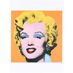 Andy Warhol Marilyn,Orange Shot on White#2270015