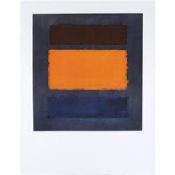 Mark Rothko Untitled, Brown and Orange on#2270032