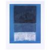 Image 1 : Mark Rothko No 14 White and Greens in Blue #2270035