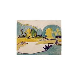 Ernst Kirchner Parklandschaft in Dresden #2270053