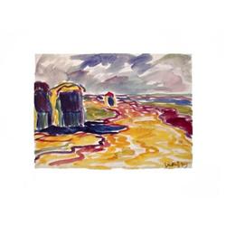 Karl Schmidt-Rottluff Strand mit Korben #2270060