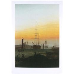 Caspar David Friedrich Der Greiwalden Hafen #2270072
