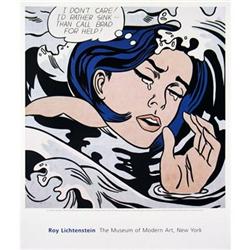 Roy Lichtenstein Drowning Girl (Sm) Serigraph #2270090