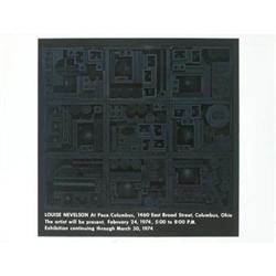 Louise Nevelson Pace/Columbus Lithograph #2270116