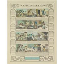 Deyrolle Visiting Doctor Teaching Chart #2270155