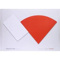 Ellsworth Kelly  Red Curve with White Panel #2270168
