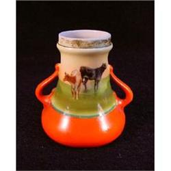 Royal Bayreuth Cattle Vase. #2270236