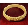 Image 1 : Vintage Celluloid Floral Bangle. #2270242