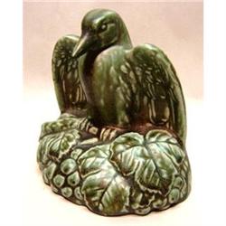 old vintage Rookwood BIRD Rook Bookend 1923 #2270255
