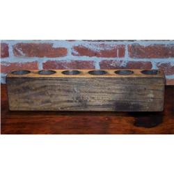 Rustic Mexico 6 Hole Wooden Sugar Mold kit #2270266